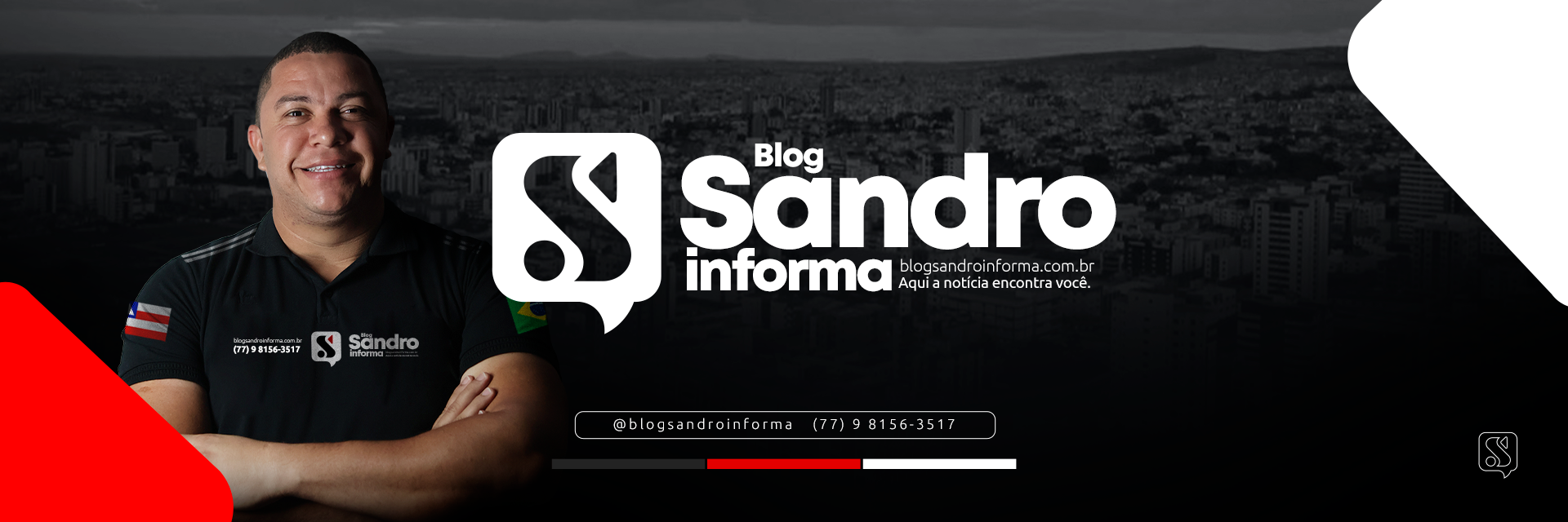 Banner institucional do Blog Sandro Informa